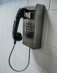 Telephone in jail